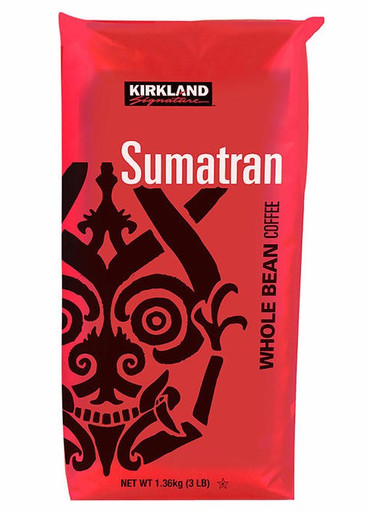 Kirkland Sumatra Ganze Kaffeebohnen, 48 oz