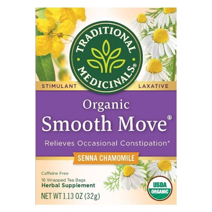 Traditional Medicinals Organischer glatt Move® Tee, 16 Beutel – Mehrfach