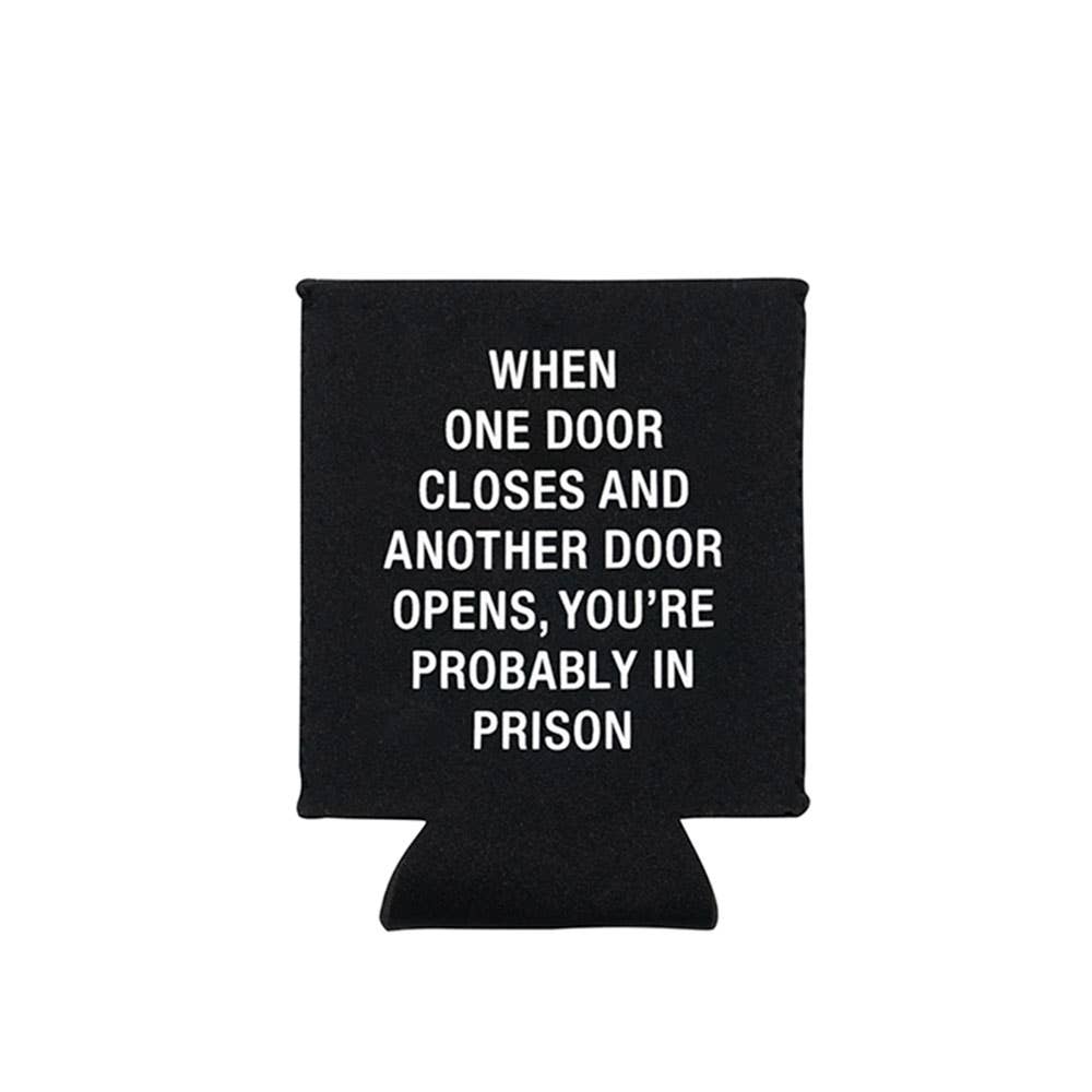 Über Face Designs, Inc. – Eine Tür schließt Koozie