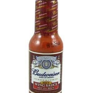 Budweiser heiße und würzige Flügelsauce, . – 14oz