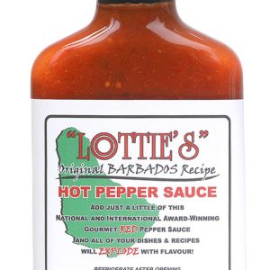 Lottie’s Original Barbados rote Paprikasauce, 6,75 Unzen.