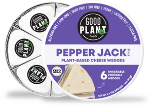 Good Planet Foods – Pflanzliche Käsekeile, 4 Unzen – mehrere Geschmacksrichtungen