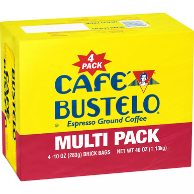 Cafe Bustelo Espresso gemahlener Kaffee, 10 Unzen (4 Packung)