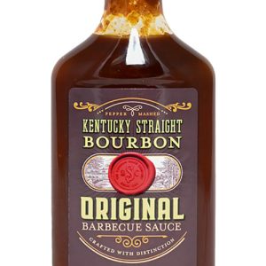 Kentucky Straight Bourbon Barbecue Soße. – 12oz