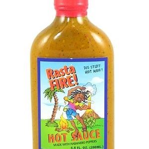 Rasta Fire! Heiße scharfe Sauce, 6.8oz.