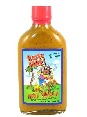 Rasta Feuer! Heiße Chilisauce, 6.8oz