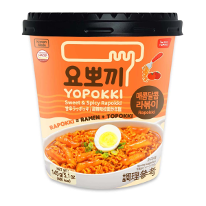 Yopokki süß und würzig Tasse Rapokki