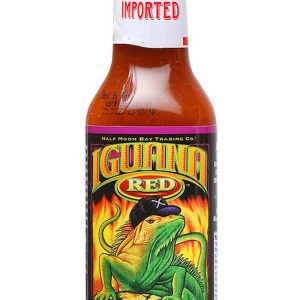 Iguana rote, mäßig heiße Cayennepfeffer-Sauce, . – 5oz