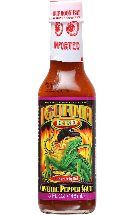 Iguana Rot mäßig heiße Cayenne Pfeffersauce, 5 Unzen