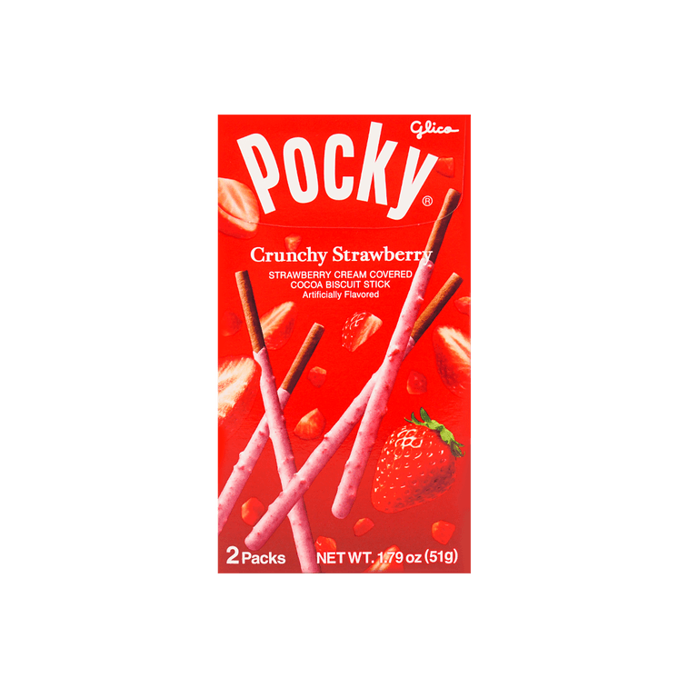 Pocky Knusprig Erdbeere Creme Sticks