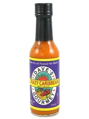 Daves verrückte karibische Chilisauce, 5oz