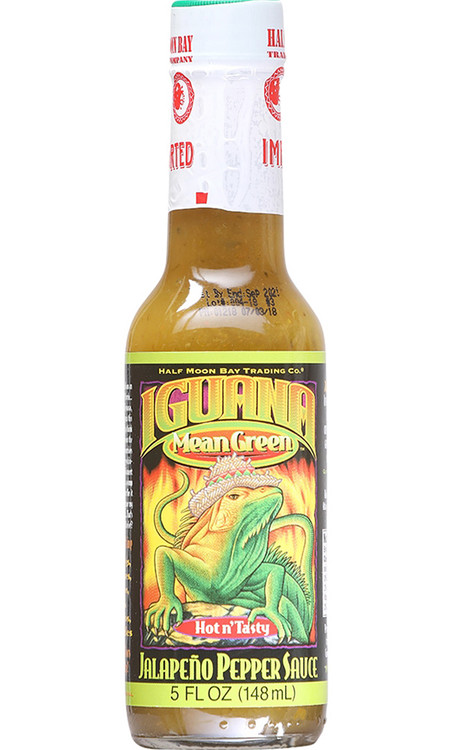 Iguana Mean Grün Hot n' Tasty Jalapeno Pfeffersauce, 5oz