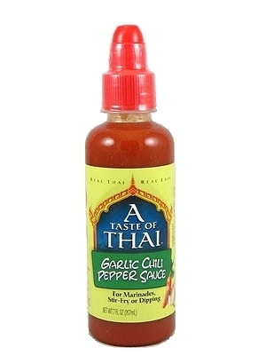 Ein Geschmack von Thai Knoblauch Chilisauce