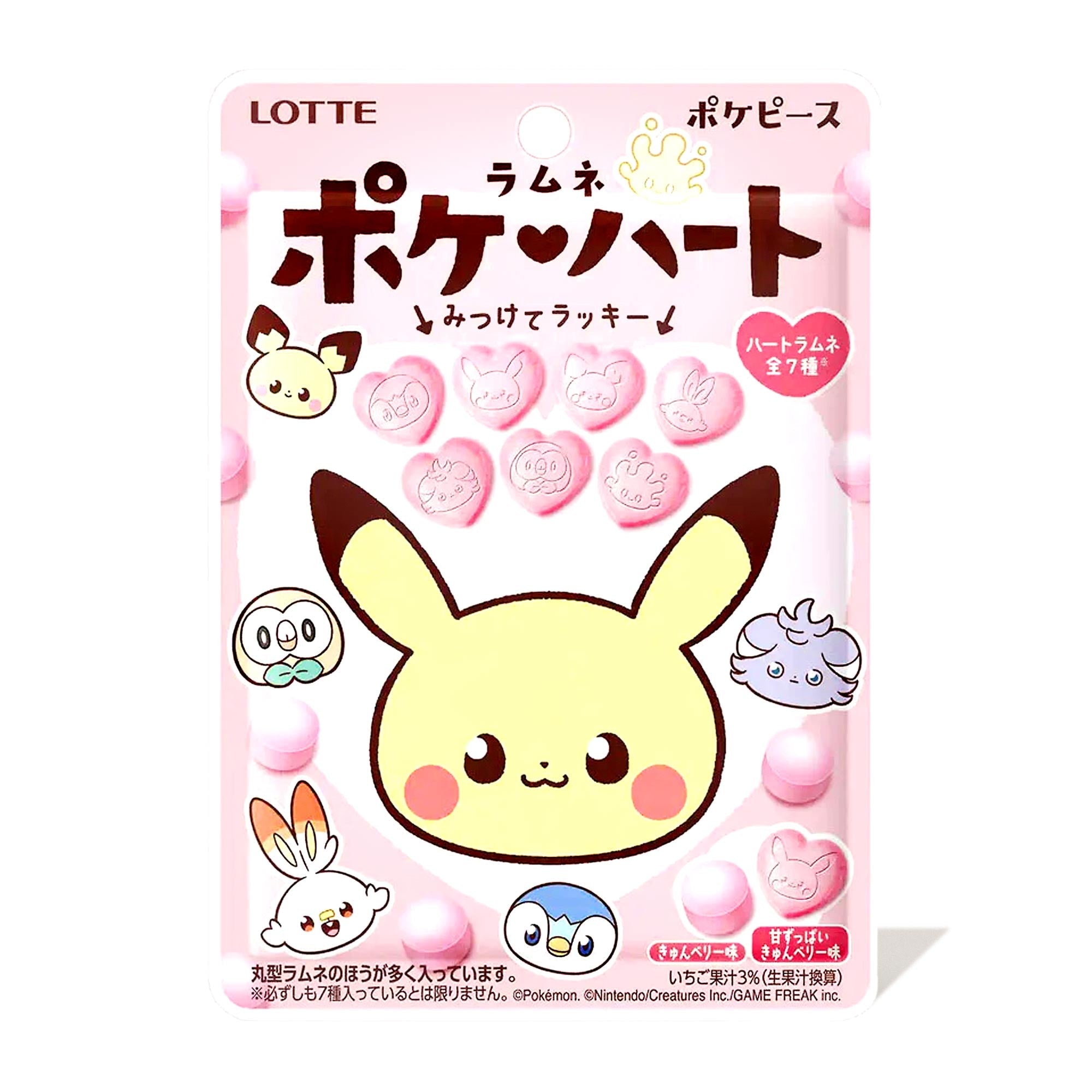 Lotte Poke Heart Ramune Süßigkeiten