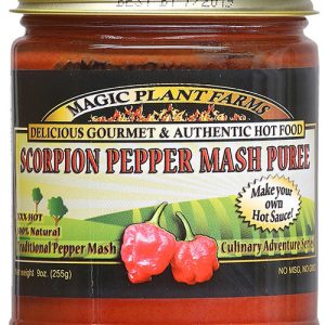 Magic Plant Farms Scorpion Pfeffer Maische pürieren, . – 9oz