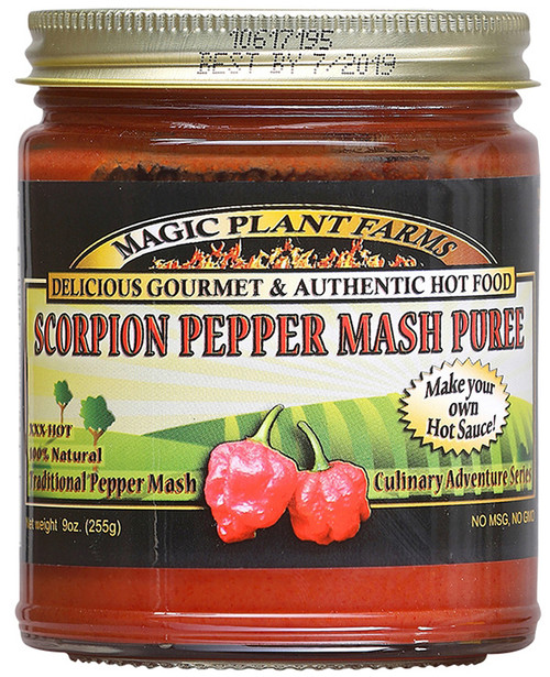 Magische Pflanzenfarmen Skorpion Pfeffer Püree, 9oz