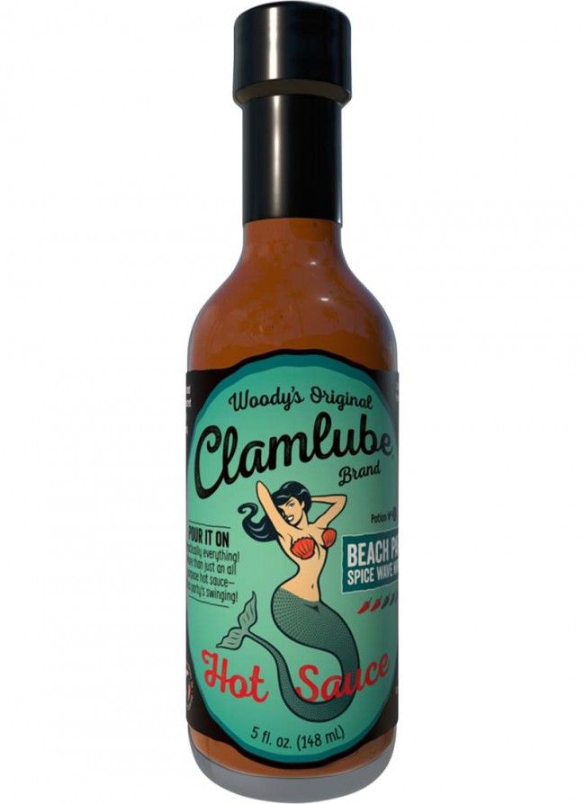 Woody's Clamlube Beach Party Gewürzwelle Nirvana Chilisauce, 5 Unzen