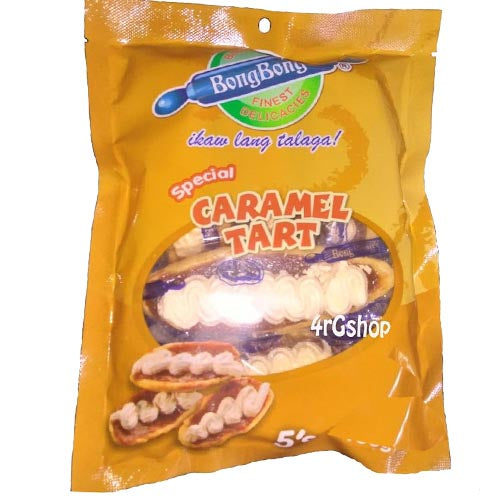 BongBong’s – Spezial Karamell Tart – 6 Stück – 135 G