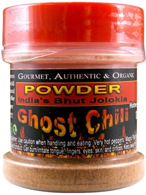 Reines Bhut Jolokia Ghost Chili Pulver