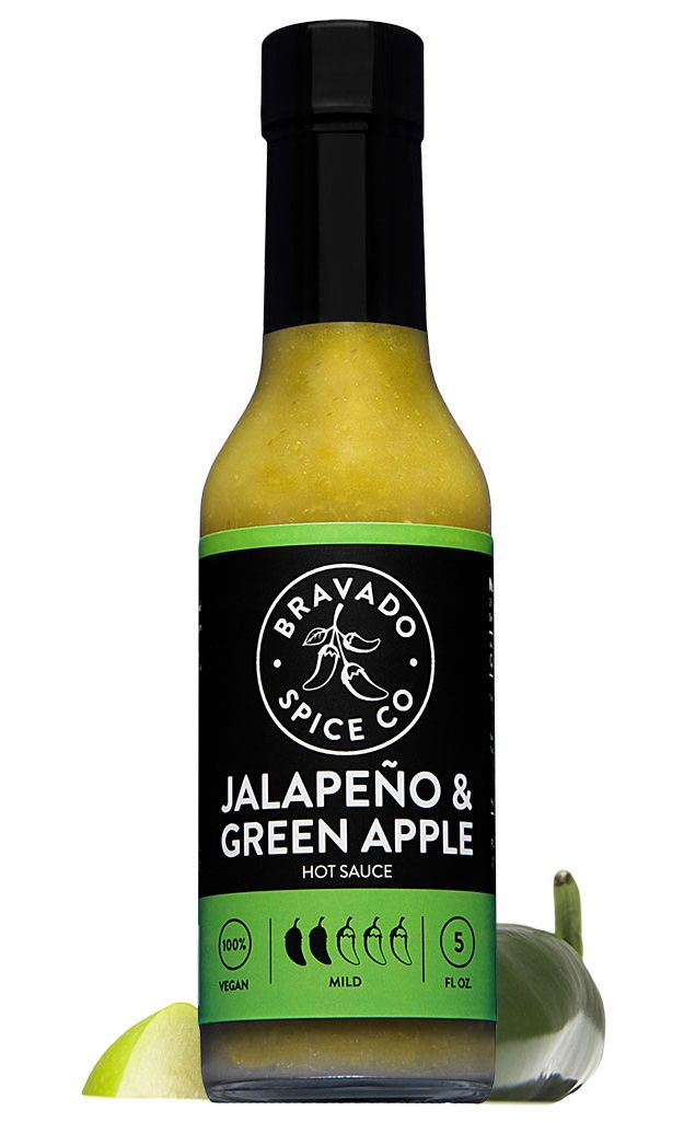 Bravado Spice Co Jalapeno & grüne Apfel Chilisauce, 5oz