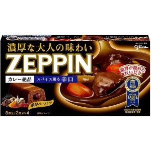 Glico Zeppin Japanese Curry Roux Blocks heiß – 175g