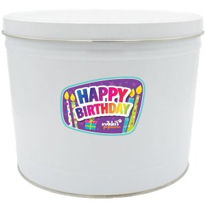 2 Gal Happy Birthday Popcorn Zinn