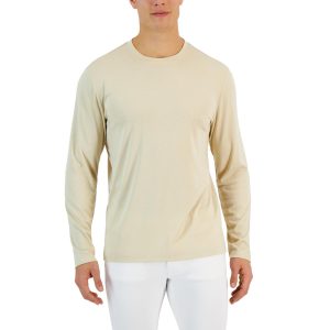 Langärmliges Strick-T-Shirt