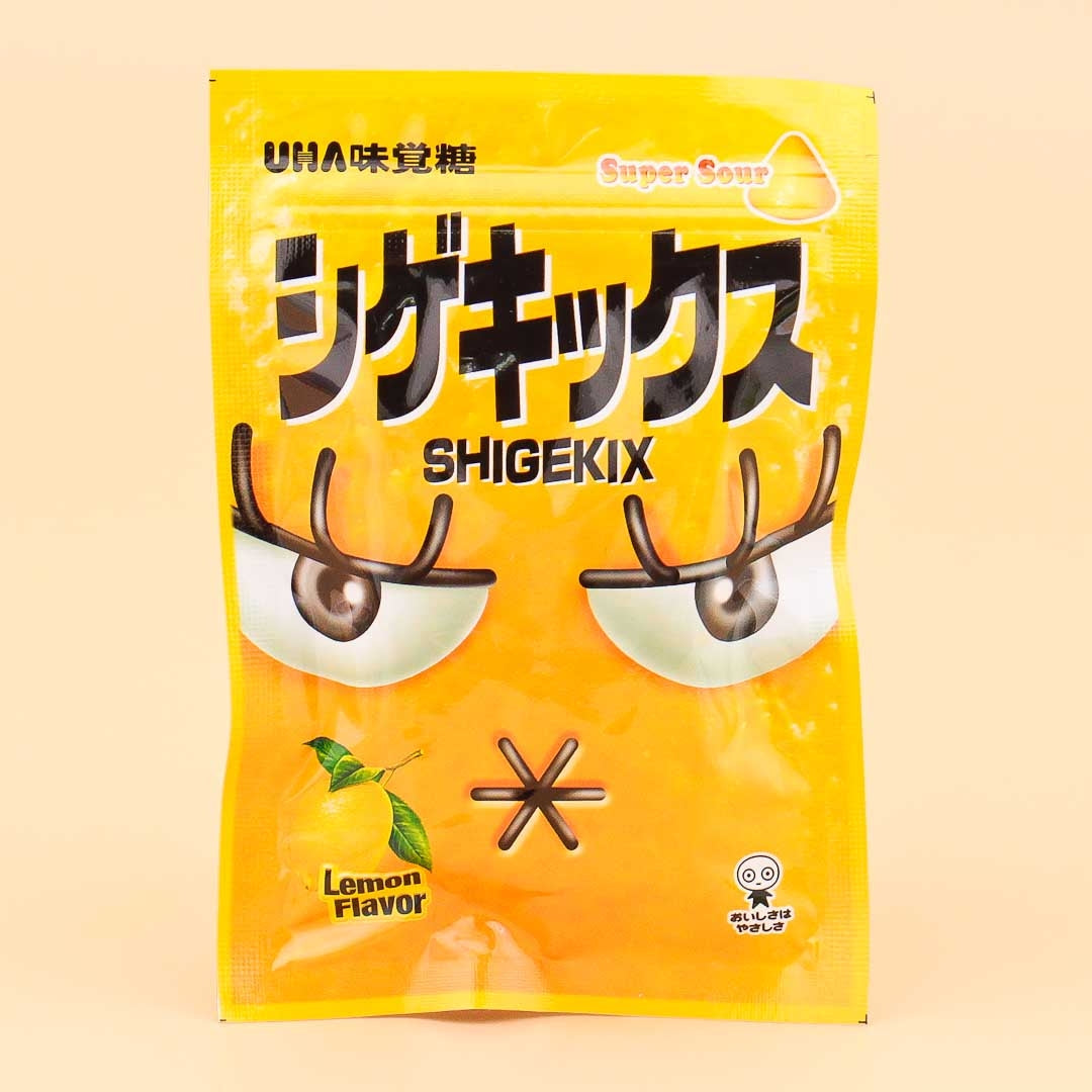 UHA Shigekix Super sauer Gummy Drops – Zitrone