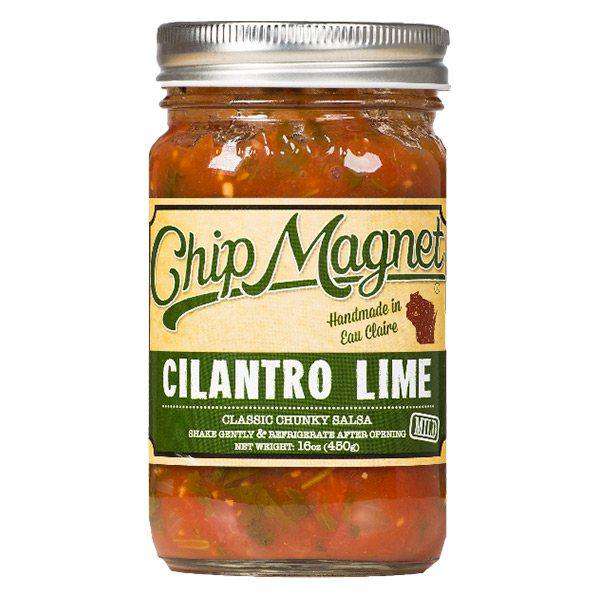 Salsa, mild, Cilantro Kalk, Essig frei, Chip Magnet