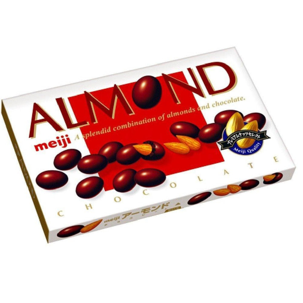 Schokolade Meiji Mandel bedeckt
