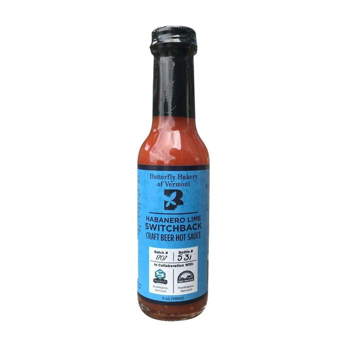 Butterfly Bäckerei Habanero Limette Switchback Chilisauce