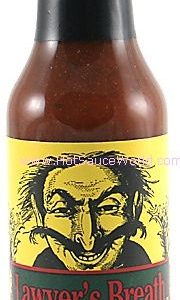 Lawyer’s Breath scharfe Sauce. – 6oz