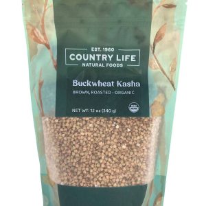 Buckwheat, Kasha, braun geröstet, bio