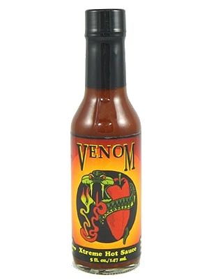 Venom Xtreme Hot Chilisauce, 5oz