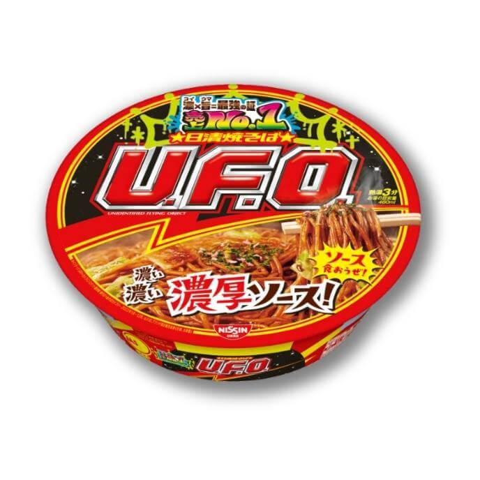 Nissin Yakisoba U.F.O. Reiche und dicke Sauce