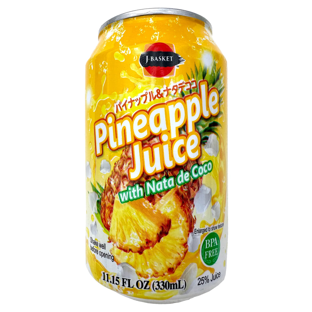 J-Basket Ananassaft mit Kokosgel