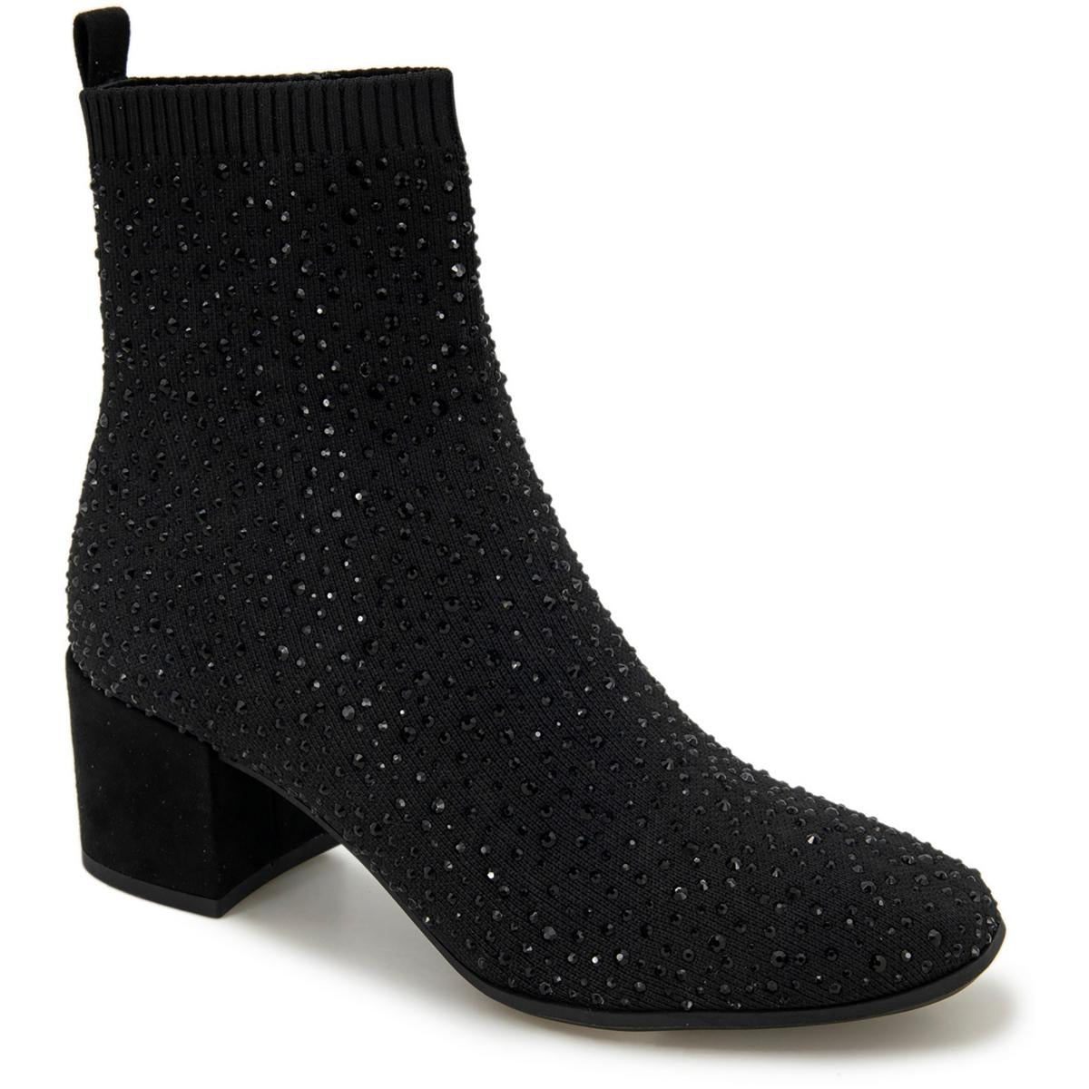 Rida Stretch Juwel Strass Stiefeletten