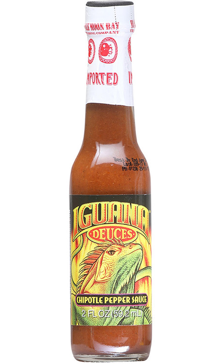 Iguana rauchig Chipotle Mini Pfeffersauce, 2oz