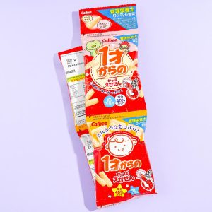 Calbee Baby Garnelen Cracker – 4 Stück