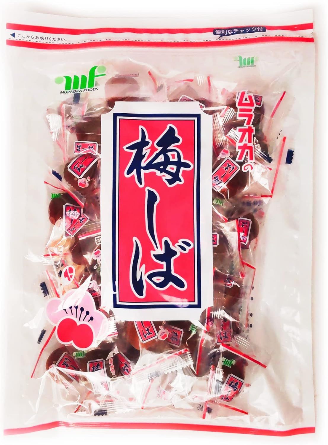 Muraoka, Umeshiba, Rote Karikari Ume, Eingelegte Ume Pflaume, Knusprig, Ganz, 410g