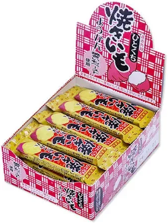 Yaokin, Yakiimo Youkan, Minigröße, 20 Riegel, Süßkartoffelgeschmack
