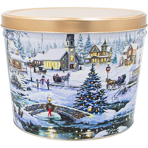2 Gal Icy Lights Popcorn Zinn
