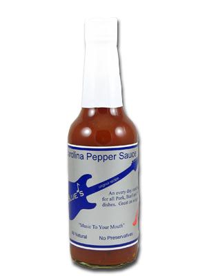 Blau's Carolina Pfeffersoße Hot Chilisauce, 5oz