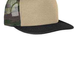 District Flat Bill Snapback Trucker Cap
