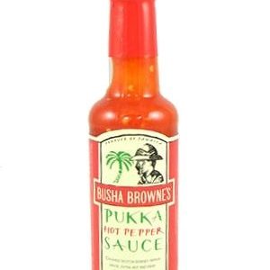 Busha Browne’s Pukka Pfeffersauce, scharf. – 5oz