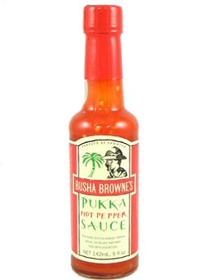 Von Busha Browne Pukka Scharfe Pfeffersauce, 5oz