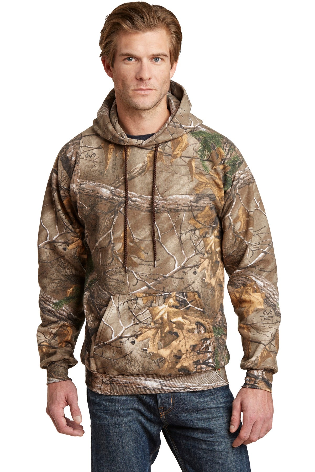 Russell Outdoors Herren Realtree Pullover mit Kapuze Sweatshirt S459R