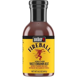 Fireball Whiskey aromatisierte Grillsoße