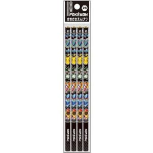Pokémon Schreibstifte 2B hexagonal – 4-Pack von showa Note