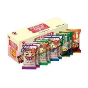 Amano Foods Gefriergetrocknete japanische Miso Suppen Sortiment II 10 Portionen